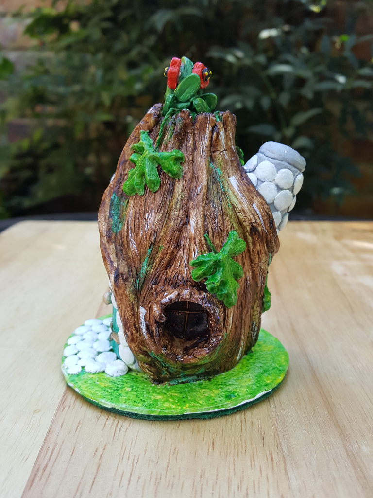 Fairy House ‘Miniature Tree Stump’